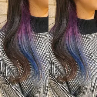 ロング カラー パーマ ヘアアレンジ メンズ キッズ ネイル マツエク・マツパ 新宿/髪質改善/ 美髪矯正✨浅江通友のヘアスタイル
