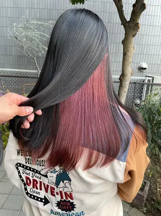 セミロング 💇♀️ハイライト 玉谷 俊💇♂️のヘアスタイル