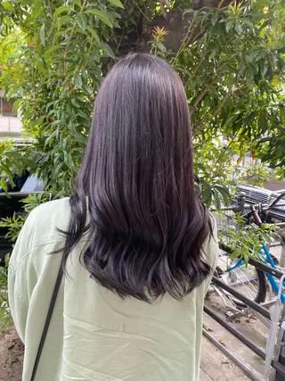 セミロング 大野 美紅のヘアスタイル