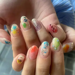 ネイル nano/きもかわ nail🐬🫧のネイルデザイン