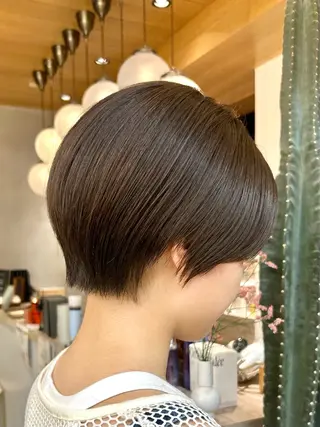 ショート ヘアアレンジ ショート/パーマ🎀 艶カラー🎀こころのヘアスタイル