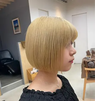 カラー mee.表参道所属・ボブ/ショート /パーマ/shinのヘアスタイル