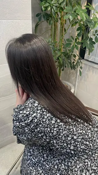 セミロング はやしだ あおいのヘアスタイル