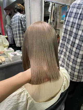 ミディアム ハイトーン/ブリーチ /ウルフ⛓️MAKIのヘアスタイル