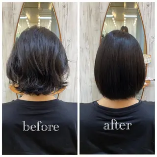 Lond　Chloe所属・りな🌱ショート ☀️レイヤーのヘアスタイル