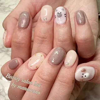 ネイル ラウバイマノマノ なかざとのネイルデザイン