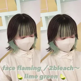 カラー 渋谷:インナーカラー ／🍒エリカ🍒のヘアスタイル