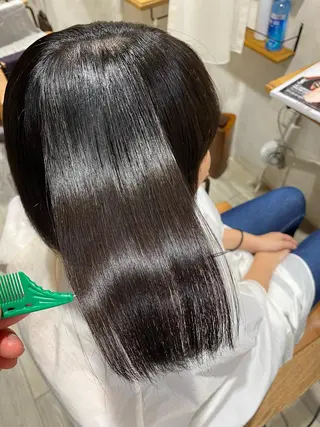 カラー パーマ メンズ keshiki大名所属・安部 真輝のヘアスタイル