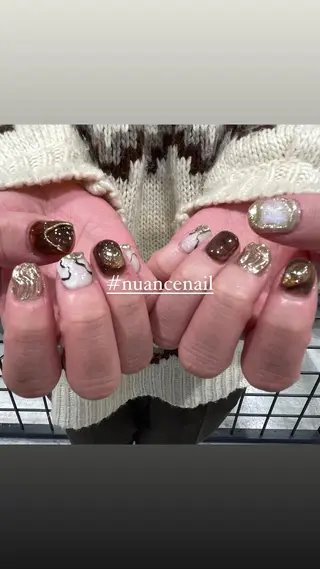 ネイル 淡色ネイル 🎀moeのネイルデザイン