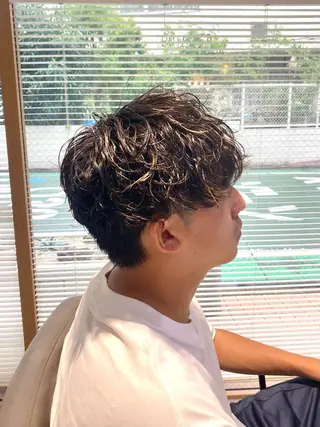 パーマ メンズ 🇰🇷韓国風カット 🇰🇷　鈴木海斗のヘアスタイル