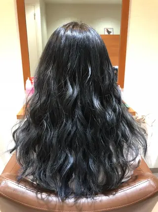 ロング カラー 萩原 凌✄﻿のヘアスタイル
