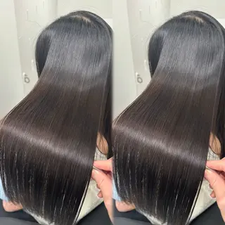 セミロング D.I.E.V.A 渋谷所属・💕韓国レイヤー×本 物の髪質改善×宮内諒のヘアスタイル