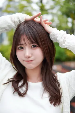 セミロング カラー ✨髪質改善✨美髪 矯正🫧小泉のヘアスタイル