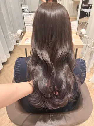 ロング カラー 笠原 裕貴のヘアスタイル