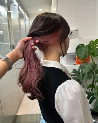 カラー 🐯ミルクティーベー ジュ/大雅🐯のヘアスタイル