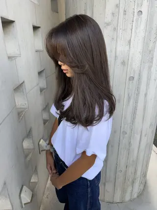 ロング 🇺🇸海外カラー 🇺🇸yunoのヘアスタイル