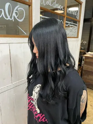 ロング 上里 清花のヘアスタイル