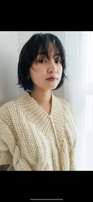 ショート レイヤーカット🎀 NANAHAのヘアスタイル
