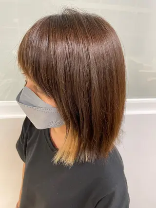 ミディアム 瓜生一希/ 髪質改善のヘアスタイル