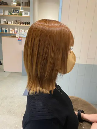 ミディアム エリア唯一🌈ᵕ̈* 派手髪モリヤ🌺のヘアスタイル