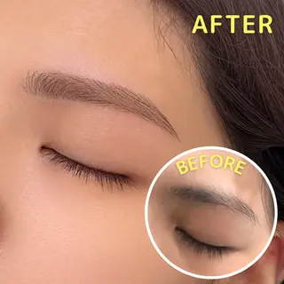 アイブロウ HAIR&MAKE POSH 日暮里のネイルデザイン