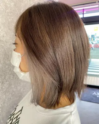 ロング カラー UNDER vr 【アンダーバー】のヘアスタイル