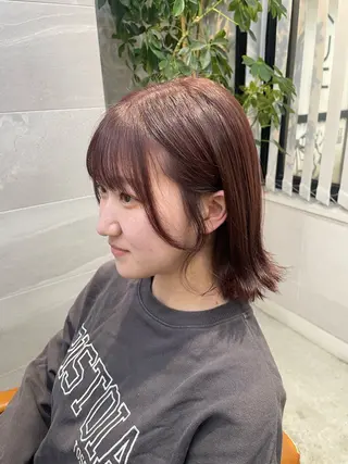 ミディアム はやしだ あおいのヘアスタイル