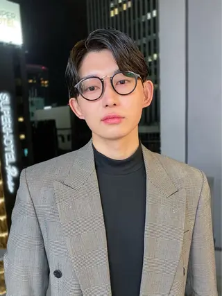 パーマ メンズ k.e.y銀座店所属・安藤幹人 メンズカット/パーマのヘアスタイル