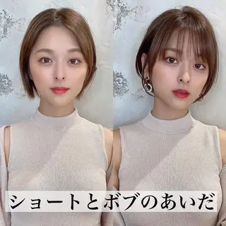 ショート On所属・新宿　ショート・ボブ カットモデル募集のヘアスタイル