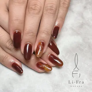 ネイル Li-Fra 神野さやのネイルデザイン