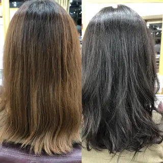 セミロング カラー レイヤー×髪質改善✨ 渋谷/佐藤侑哉のヘアスタイル