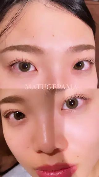 マツエク・マツパ chic 有山 美瑠のヘアスタイル