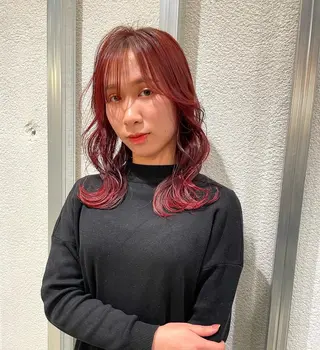 ロング yearn所属・naho✂︎bob/ layerのヘアスタイル
