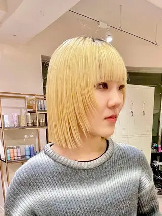 ミディアム カラー ショート/ボブ 🌟齋藤ほのかのヘアスタイル