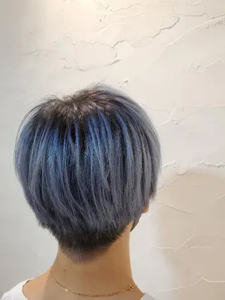 メンズ カラー 前田 洋佑のヘアスタイル