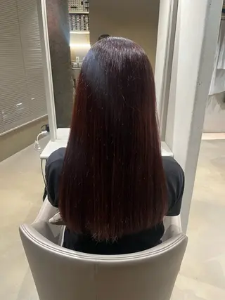 ロング NERO FUTAKOTAMAGAWA所属・片岡 南咲のヘアスタイル