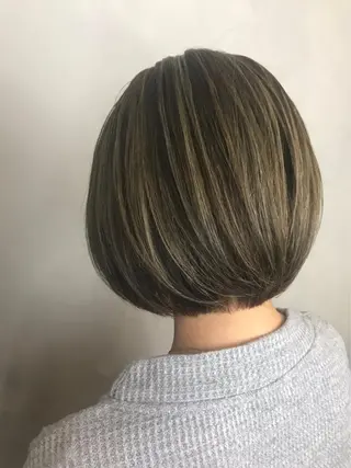 ショート カラー L’atelier BROCANTE (ラトリエ ブロカント)所属・BROCANTE立川 karasawa.nのヘアスタイル