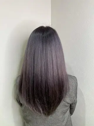 セミロング 新宿髪質改善レイヤー カット内田智大のヘアスタイル