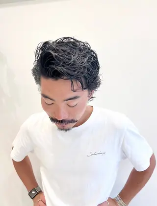 パーマ メンズ 似合わせカット🫧 /パーマRINAのヘアスタイル