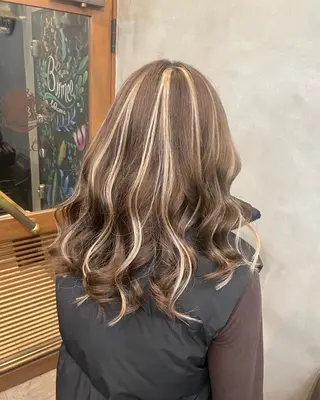 ロング 【ピンク/韓国ヘア/ ヘアセット】亜海のヘアスタイル