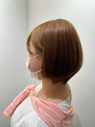 ショート カラー ケアブリーチ/ili 村上佳那多のヘアスタイル