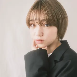 ショート カラー ショートボブ髪質改善 縮毛矯正のプロ山道潤のヘアスタイル
