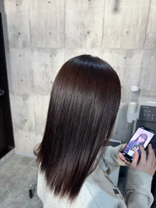 ロング Maison 心斎橋店所属・艶ブリーチ/パーマ 新川天翔のヘアスタイル
