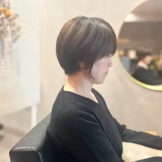 ショート カラー 瀧元気/40代からの ショートカット特化のヘアスタイル