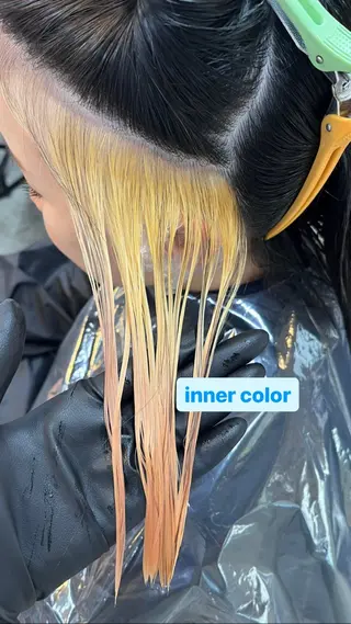 ミディアム カラー ROCCO east MIYOのヘアスタイル