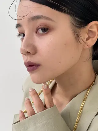 ロング カラー ヘアアレンジ maoブリーチ無し 似合わせカラーのヘアスタイル