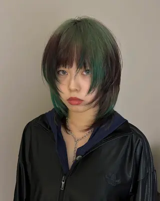 ミディアム OPS  hair 西新店所属・藤本 航大のヘアスタイル