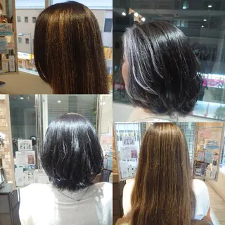 ショート カラー E Komo hair所属・Wow❕E Komo hair 永井一輝のヘアスタイル