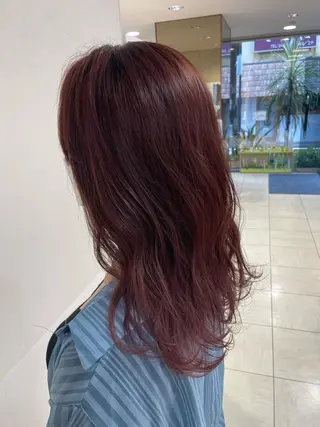 セミロング カラー ヘアアレンジ 【Sweep】おじま のぞみのヘアスタイル