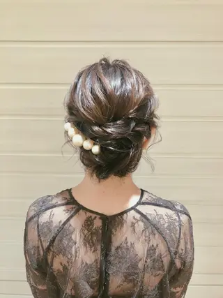 ヘアアレンジ ヘアセット ✴︎Mai✴︎銀座のヘアスタイル